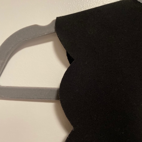 J. Crew Black Scalloped Mini Dress - Picture 4 of 5